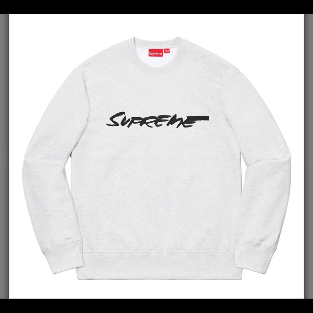 Supreme Sweatershirt Gray Color Small